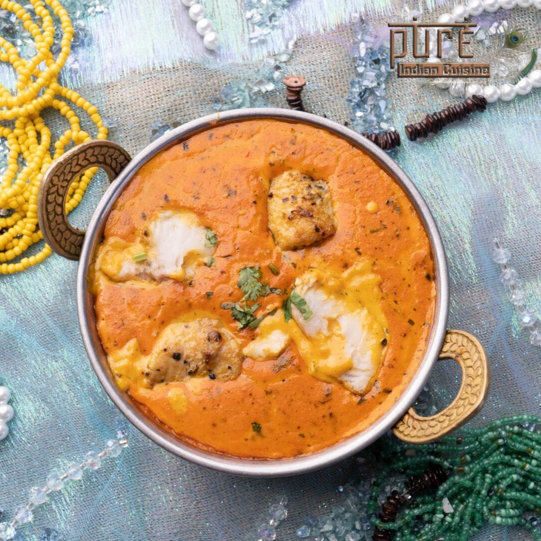 pure_Indian702's tweet photo. What would you have with Fish Tikka Masala? #pureindiancuisine #indianfood #vegasfoodie https://t.co/WtOjGReBnZ