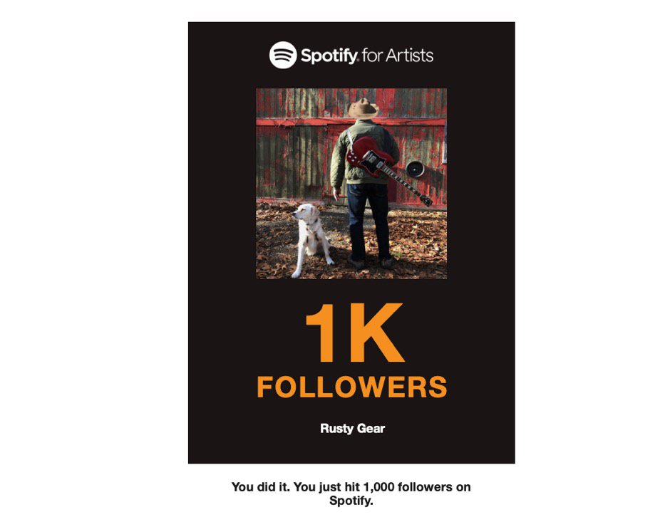 Over 1k followers on Spotify! Join the list and get the latest on new releases and live shows.open.spotify.com/artist/1e9q9D5…