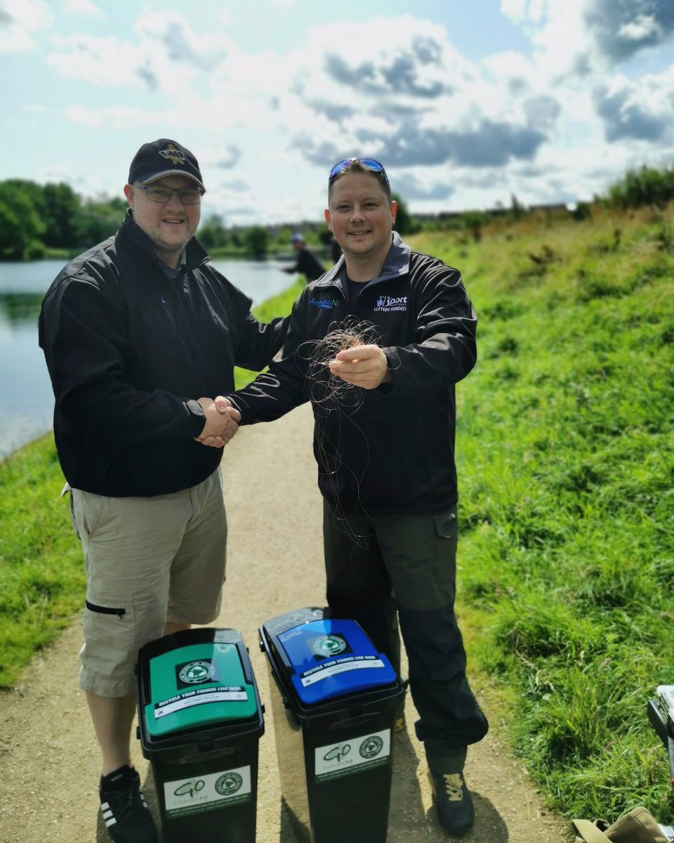 gofishingnimag's tweet photo. Welcome to the Anglers National Line Recycling Scheme for Northern Ireland Belfast Angling HUB - Wolfhill Fishery! https://t.co/6FUc3pHQ2B