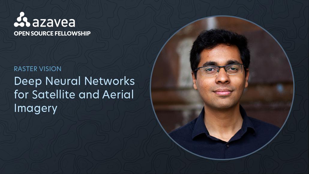 Element84's tweet photo. Meet our #OpenSource fellow, Adeel Hassan! He will be presenting his summer project on #RasterVision - Deep Neural Networks for Satellite and Aerial Imagery tomorrow at the Azavea Annual Fellowship Project Showcase. All you need to do is RSVP to attend - https://t.co/tVImH7QX83 https://t.co/RZDteZtUwI