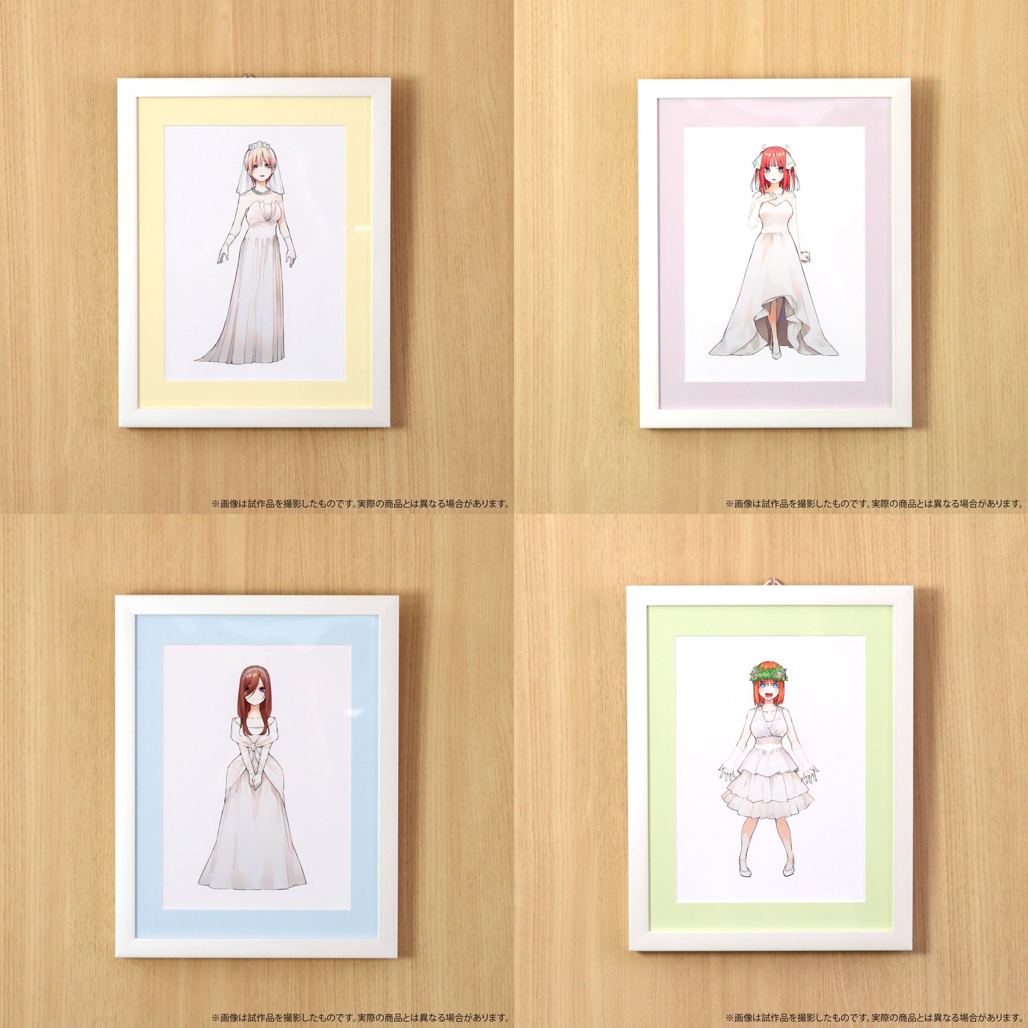 五等分の花嫁展 描き下ろし イベントビジュアル ミストグラフ 中野一花 五等分の花嫁展 描き下ろし イベントビジュアル ミストグラフ 中野一花