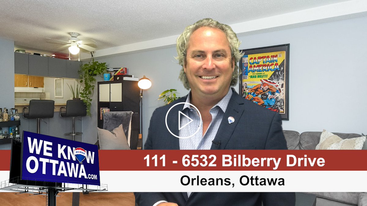 weknowottawa's tweet photo. ๐#VIDEOLISTING
๐ก#111 6532 Bilberry Drive, Convent Glen, Orleans
๐ฐ$142,900
๐Link: https://t.co/AGthp1MEXR
โ๏ธCall the Hamre Real Estate Team to Book your Showing at 613-841-2111 #WeKnowOttawa #Ottawa #REMAX https://t.co/qufM4ZPb4E