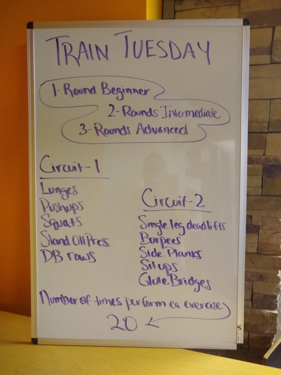 AnytimeGrandAve's tweet photo. Train Tuesday!!! Are you up for the challenge? 
#yougotthis #tuesdaytrainday 💪💪💪 https://t.co/WadKerYGhF