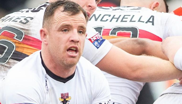 BBCSport's tweet image. Bradford hooker George Flanagan has been banned for eight games for a Grade F "attack to the testicles" in his side's Championship loss to Toronto on 4 August. 

More here 👉 bbc.in/33yKlxK