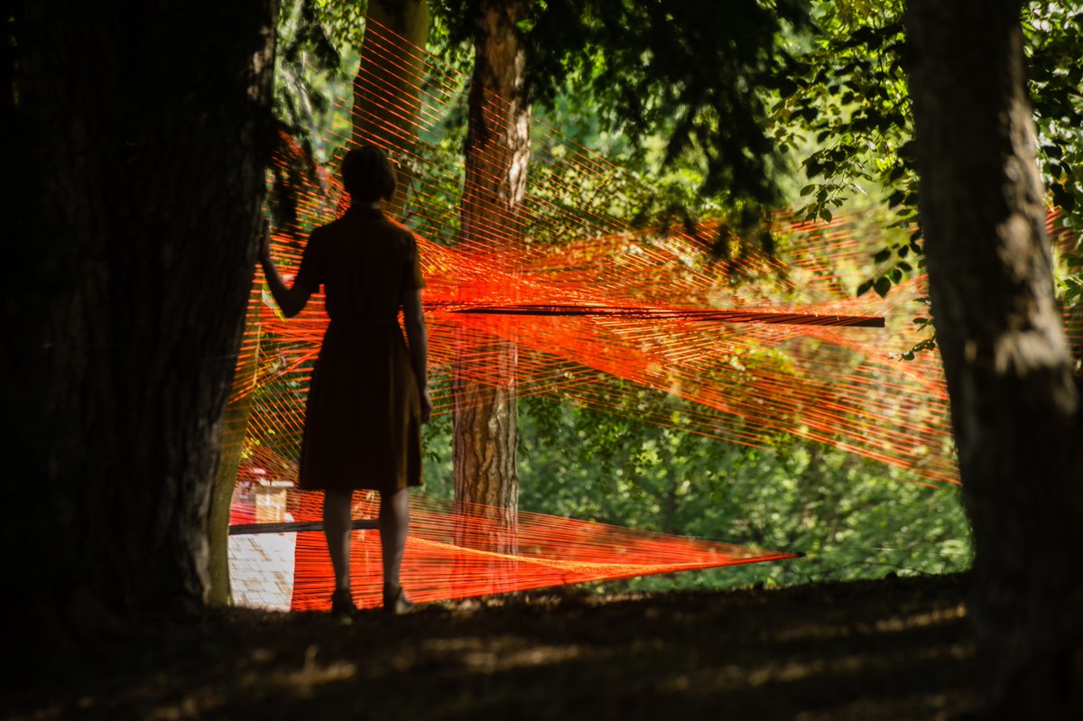 Last chance...
This weekend is the final opportunity to take a walk in the Mist <a href="/FfinyParcArt/">Ffin y Parc Gallery</a>  We've been overwhelmed with the response to Mist and enchanted by the reaction of visitors. Mist disappears after September 1 so catch it whilst you can.