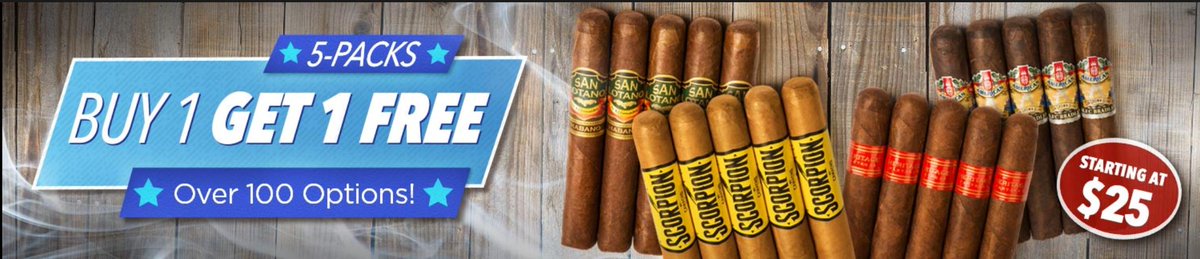 SeriousCigars's tweet photo. Amazing Special On 5 Packs! https://t.co/hj90mhsbbO https://t.co/X1mBTVs5pH