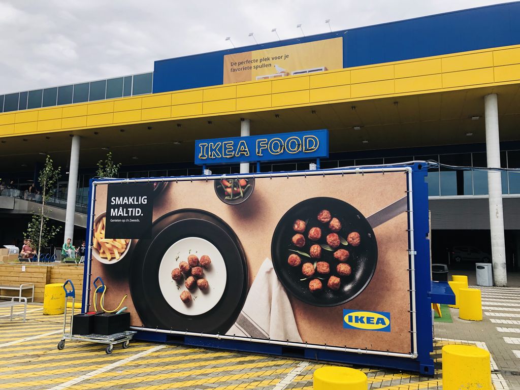 Smaklig maltid! #spandoeken #banners #largeformatprinting