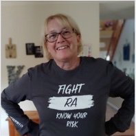 VectraScore's tweet photo. The #Vectra test is an important tool for Ambassador Linda to guide her treatment decisions and to determine if her treatment is working. #RA #rheum https://t.co/WwG1ARbgle