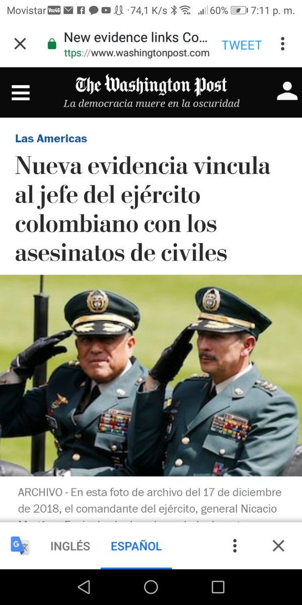 byronaedo's tweet photo. La flojera, la ineptitud y falta de autoridad dl subpdte @IvanDuque se demuestra en su incapacidad de destituir al Gral Nicacio @COMANDANTE_EJC a pesar de los gravísimos cargos y delitos demostrados y vigentes.
Será que termina agosto y el #Cobardon Duque NO ES CAPAZ de sacarlo ? https://t.co/sKZdDRjYbi