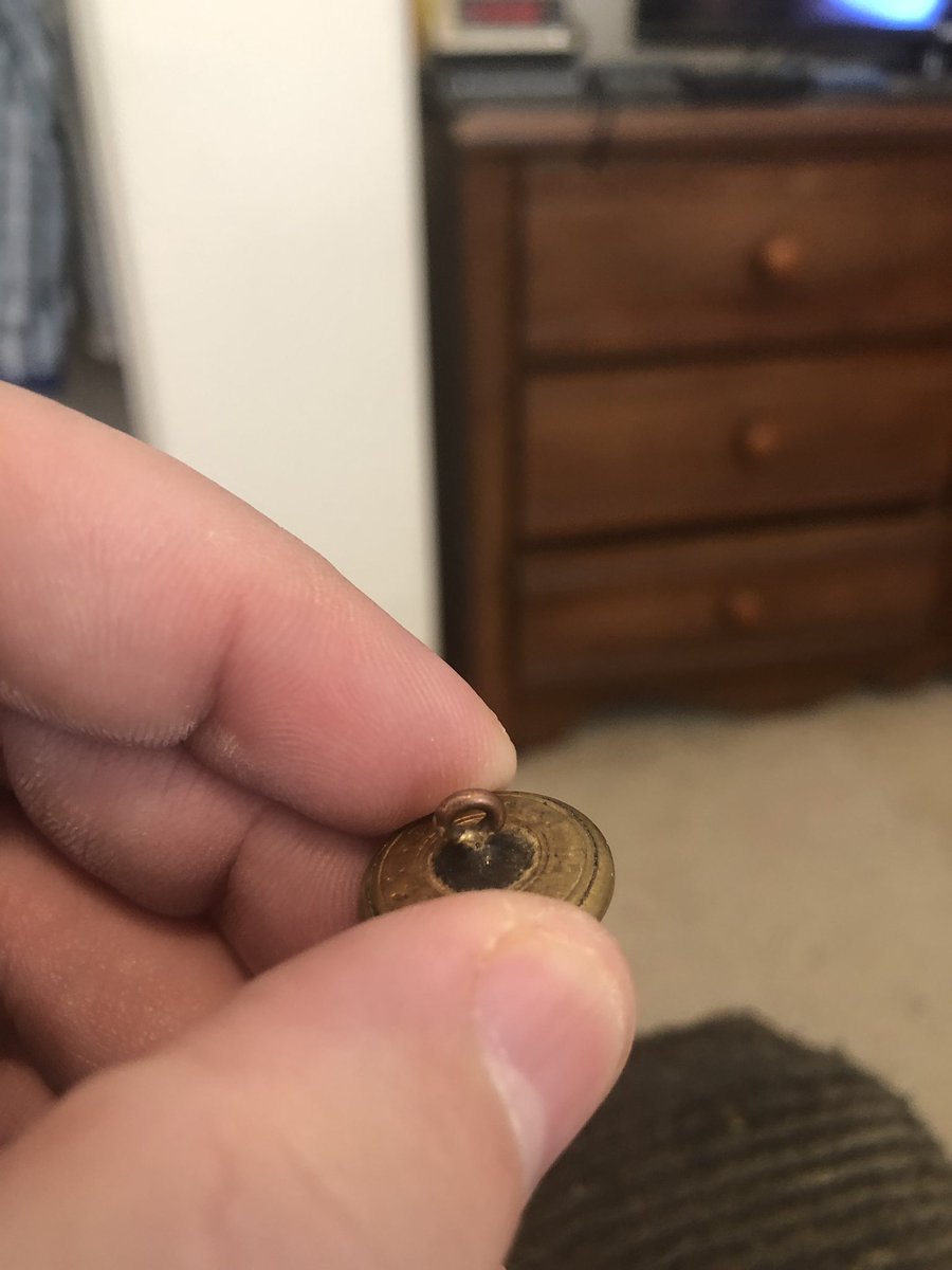 natomas_nerd's tweet image. Union coat button #Union #Unionsoldier #coatbutton #CivilWar #AmericanCivilWar #GettysburgMuseumofHistory