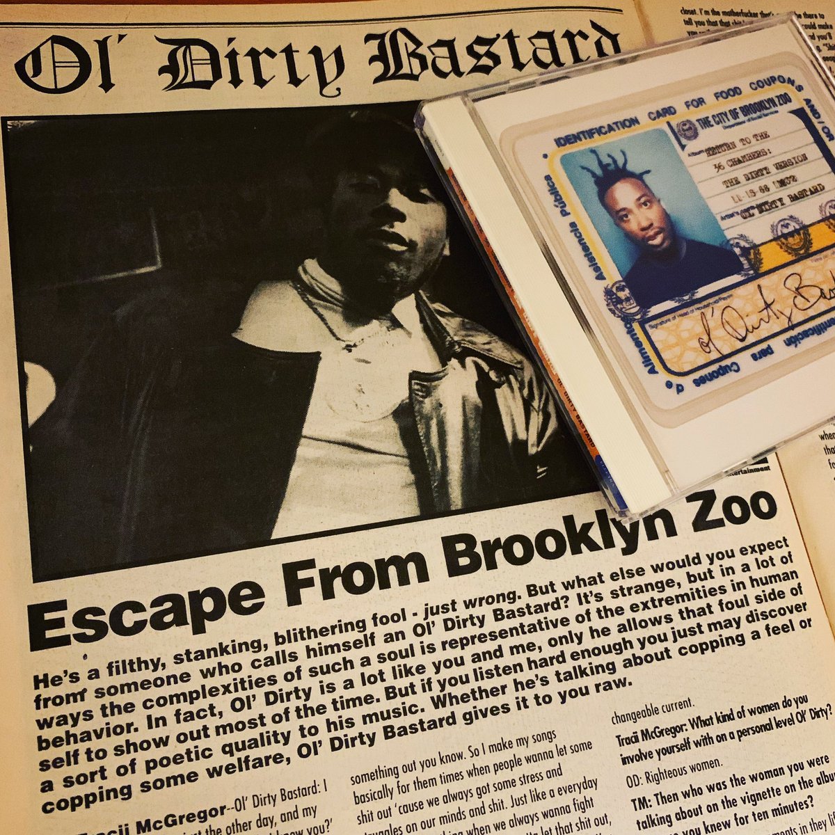 Hiphopgods Ol Dirty Bastard Return To The 36 Chambers The Dirty Version Classic Hiphop Cd Hippatodahoppa Wutang Ripodb Forever Celebrated Elektra Records Theflavor Hiphopgods T Co Viw736udzc