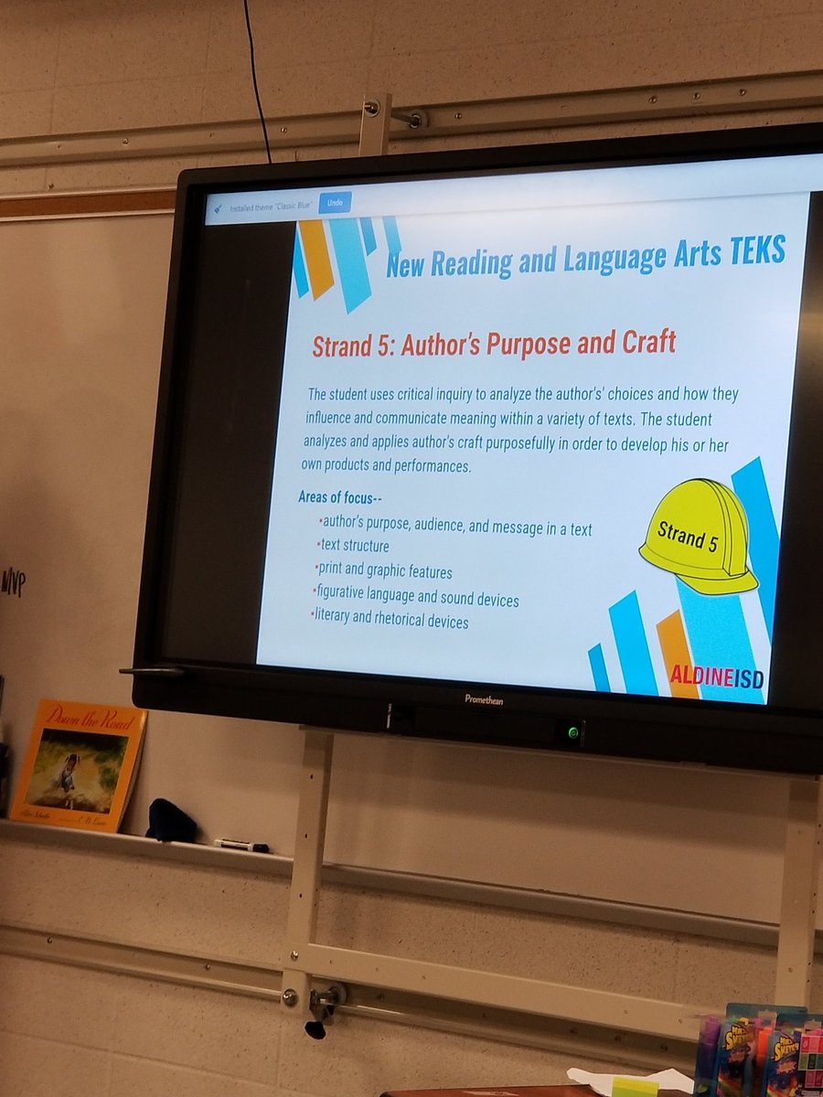 SonjaStapleton's tweet photo. Author's Purpose and Craft
#703islit
#NewELATEKS
#WeAreAldine
@TeacherTisby
@Lit_CoachMvp https://t.co/sqe7OVMsFE