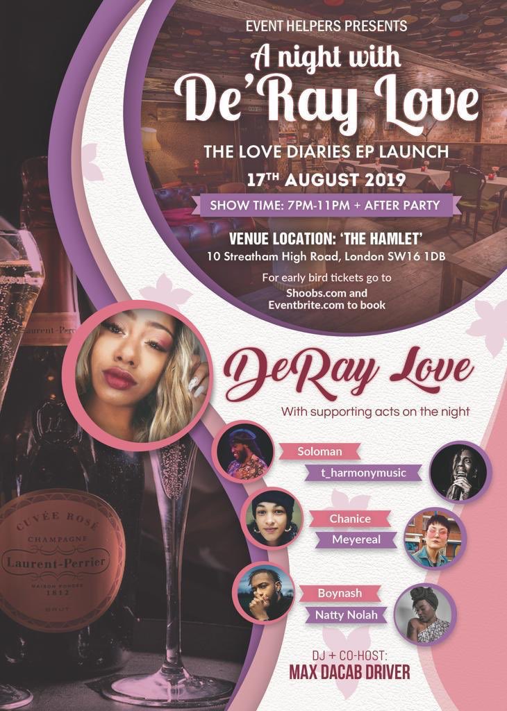 BoyNash's tweet photo. Some more dates || Looks like a busy weekend||
.
.
17/08/19 - Alexander Palace - Great Fete-Peoples Stage on @ 16:00
17/08/19 - Deray Ep Launch -
18/08/19 - Box Park Wembley
18/08/19 - Kwame Koranteng Fashion Show
.
.
.
.
.
#music #boynash #flow #rhythm #bars #flow #getit https://t.co/ZwtT4G5Eti