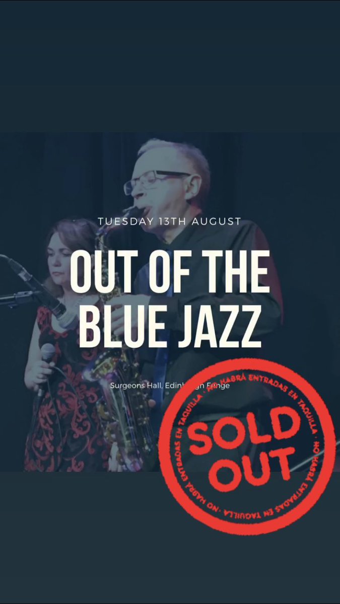 And again! Keep it coming! 🎷🎼🎤 <a href="/edfringe/">Edinburgh Festival Fringe</a> <a href="/theSpaceUK/">theSpaceUK</a> #edfringe #edinburghfringe #ootb #ootbjazz
