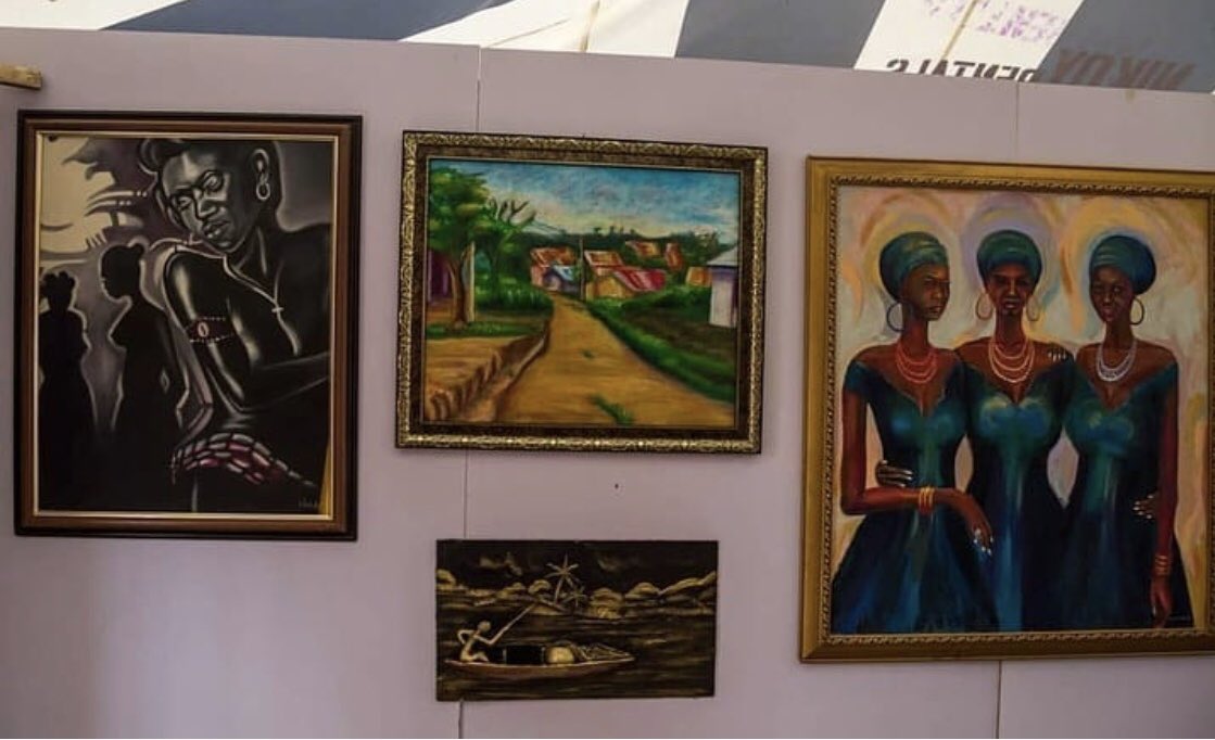 KabaFest's tweet photo. Slides from the art fair at the previous Kaduna Book and Arts festival #kabafest18

We're very keen on engaging the arts sector of our festival, as well as the books

This year we have an array of artists ready to display their work at the art exhibition at kabafest 📸 https://t.co/JImjBK0PcJ