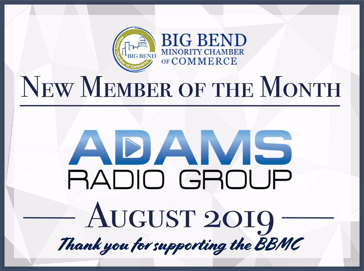 Join us in welcoming Adams Radio Group as our August New Member of the Month! Welcome to the BBMC! Be sure to check them out below:
 
adamsradiogroup.com
