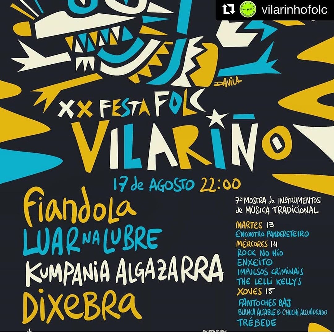 o_buxo's tweet photo. XX Festa Folk Vilariño
#folk #musicaddict #festival #playa #beach #party #beachparty #fusion #estilo #style https://t.co/JQvEukqLt8