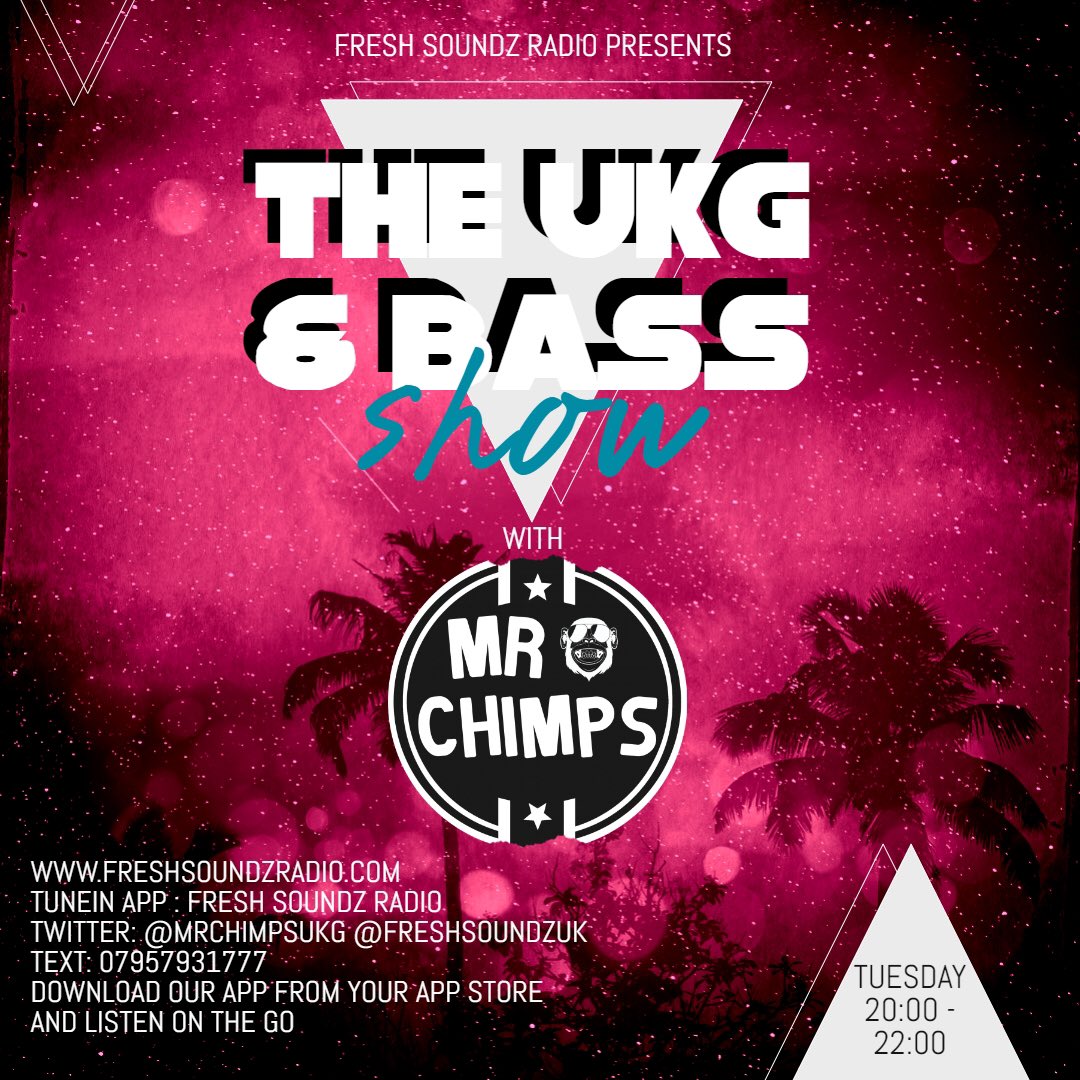 On tonight’s show we have tracks from 👇

<a href="/mph_uk/">MPH</a> 
<a href="/MidiLogicUK/">Dan Akers</a> 
<a href="/InsoulPro/">In-Soul Productions</a> 
@tigsonline 
<a href="/ministauk/">Minista</a> 
<a href="/soulectamusic/">Soulecta</a> 
<a href="/kindredsoulukg/">Kindred Soul</a> 
<a href="/TuffCulture/">Tนff¢นltนrē</a> 
@SunshipOfficial 
<a href="/BushbabyBeats/">bushbaby</a> 
 <a href="/B1G_PR0J3CT/">B1G PR0J3CT</a> 
<a href="/onedarkmartian/">One Dark Martian</a> 
<a href="/on1uk/">Mitchell On1</a> plus many many more lock in from 8pm <a href="/FreshSoundzuk/">FreshSoundz</a>