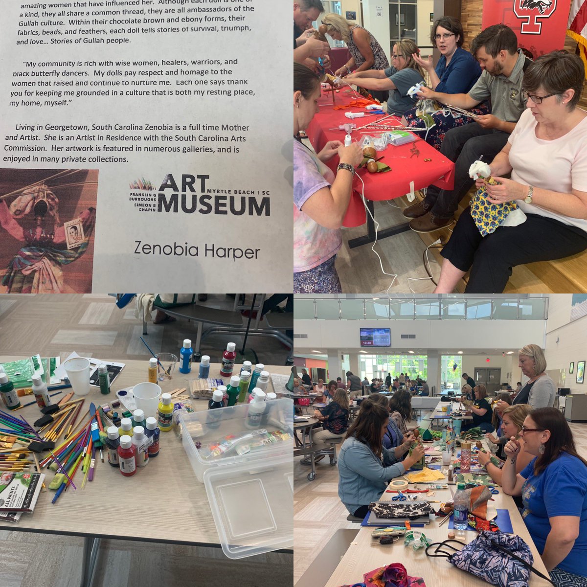 MegBarberVBD's tweet photo. Meaningful PD modeling choice, creativity + instruction = Excited 👩‍🏫👨‍🏫’s 🎨🎻🤸‍♀️#HCSfinearts #leadHCS https://t.co/CfuK19bVAt