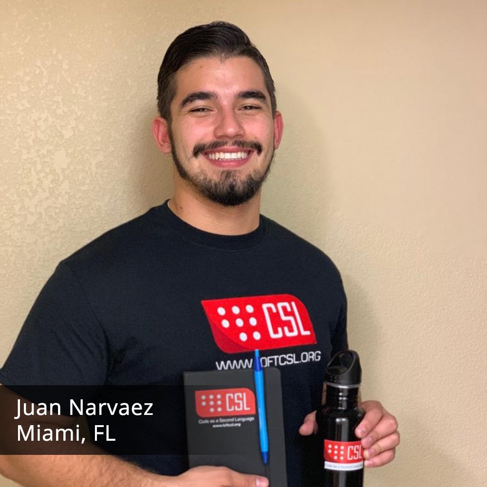HHFoundation's tweet photo. “It has been an amazing experience that I not only got to share my passion for #STEM and #CS with others but learn from and meet amazing people along the way."

Please submit your resume and be part of our group of #CSL fellows #LOFTCoders
 
#HispanicHeritage #CSEducation #HHM https://t.co/7011eyD4PQ
