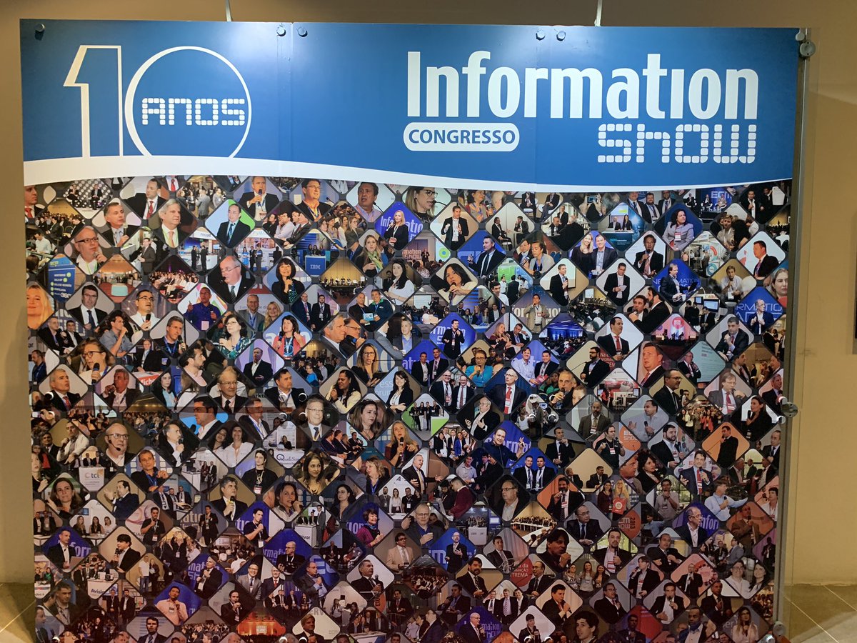 ca_bassi's tweet photo. Parabéns a todos os profissionais que contribuíram com sua experiência nestes 10 anos do InformationShow !!

#informationshow #iima #eduardodavid https://t.co/GDnvYZgm1k