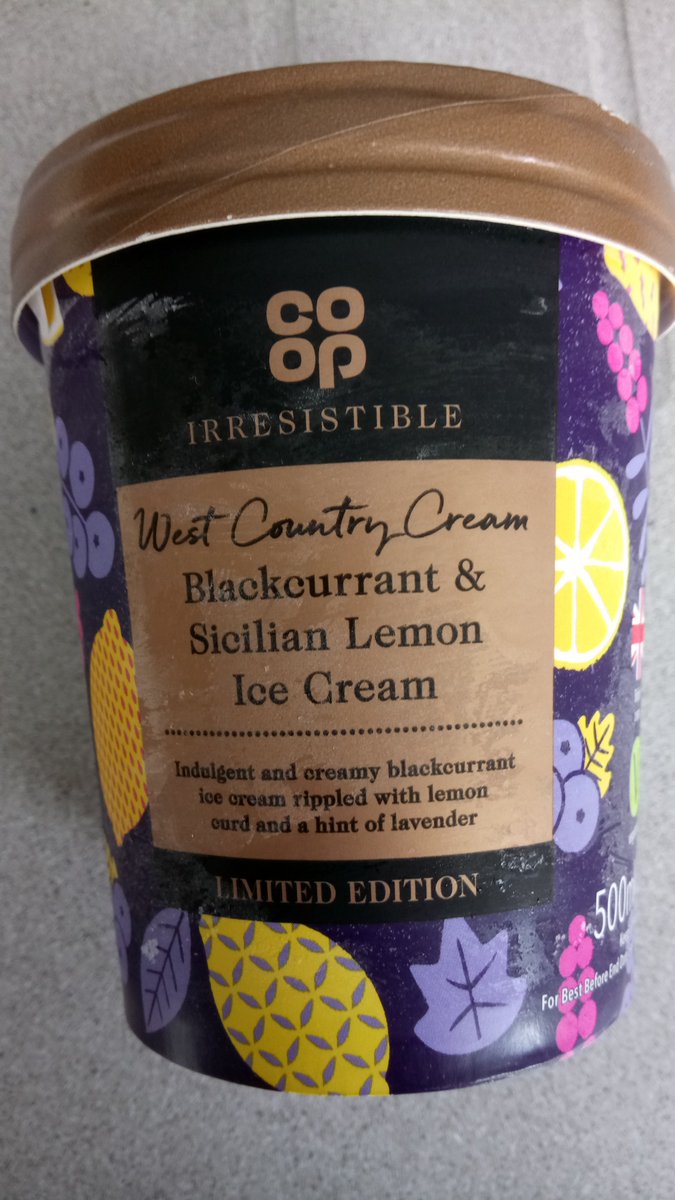BolandSusan's tweet photo. #Ad Just made the nicest, easiest desert (or a very decadent breakfast) with French Toast (eggy bread in my house), blueberries and @mycoopfood Irresistible Blackcurrant and Sicilian Lemon Ice Cream. It tastes as good as it looks. #triedandtasted https://t.co/g4krdyyykp