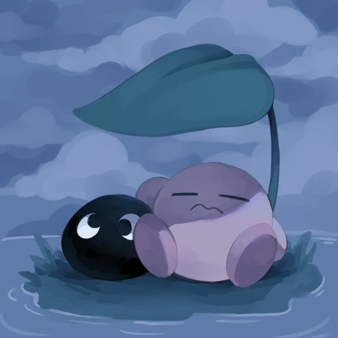kirby and gooey go on a little adventure :) 