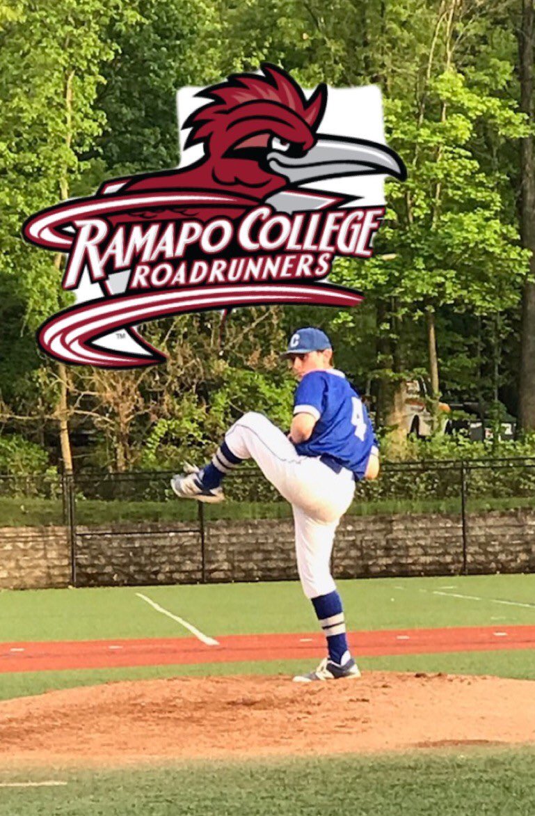 WladykaBaseball's tweet photo. Congratulations @wladykabaseball 2020 RHP @ryan_sanderson1 on his commitment to Ramapo College @rcnj_baseball to continue his academic and baseball career #caldwell #roadrunner #knuckleball #strikemachine #winner #4pitchmix #wadsquad https://t.co/poJrvFhjjh