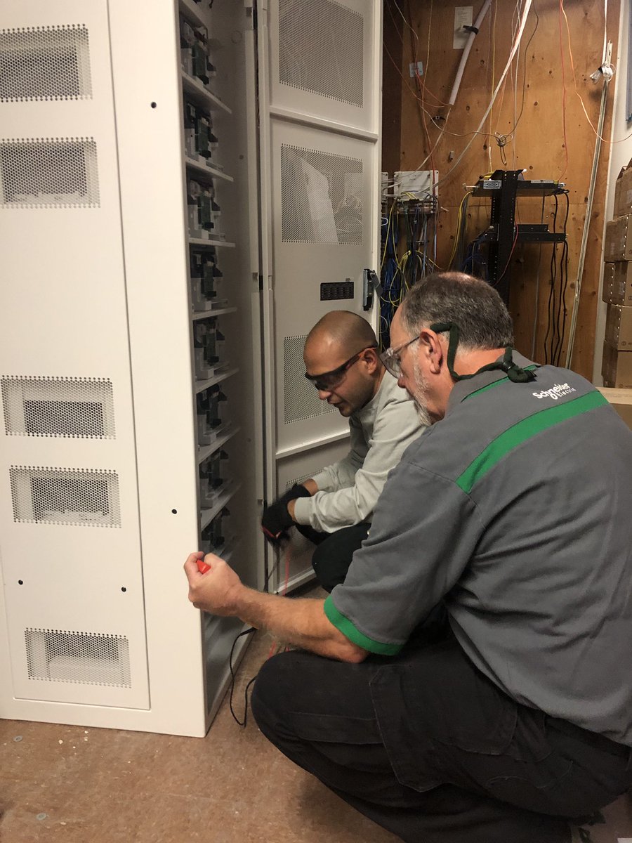 Lithium ION with the new Schneider Electric Galaxy VS.  CFT helping lead the charge in energy storage technology #youruptimeedge, #SchneiderElectric