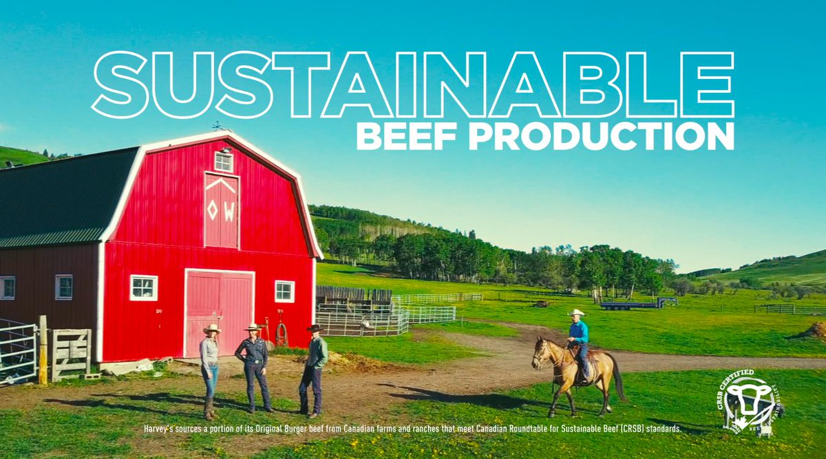 CRSB_beef's tweet photo. ANNOUNCING @CRSB_beef and @HarveysCanada partnership in sustainable beef sourcing🍔🎉 Press release at https://t.co/hU0bPLJt1u @Alberta_VBP @VerifyYourFood @Cargill @CdnCattlemen @BIXSCdn #CRSBcertified #cdnbeefconf #cdnbeef #SustainableAgriculture #AgTwitter https://t.co/VkkNp3rB0g