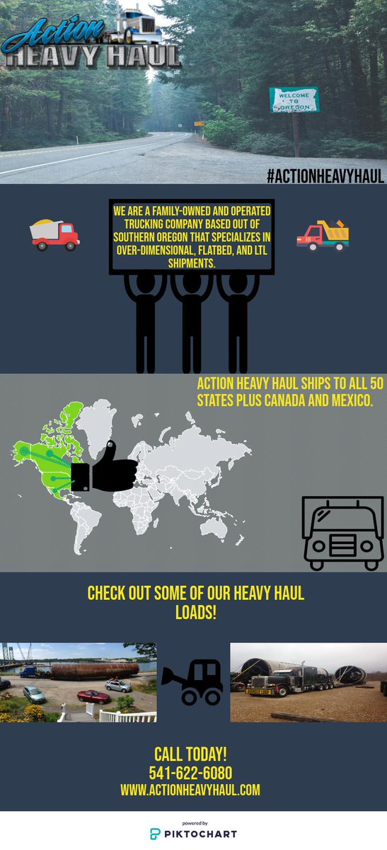 ActionHeavyHaul's tweet photo. Let us make your life easier! Call today to speak with a freight specialist. 541-622-6080 #actionheavyhaul #heavyhaul #heavy #oversize #overwidth #logisitics #flatbed #3pl #freight #ltl #trucking #wheel #logistics #cat #shipping #equipment #caterpillar #action #transportation https://t.co/QIVn3sh2nG