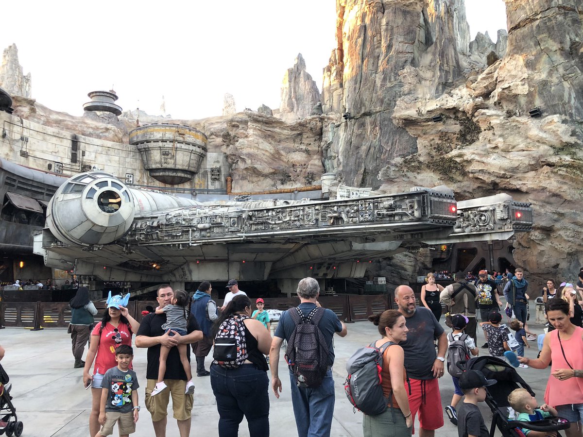 CadeFoehner's tweet photo. friend and soon to be wife. Even the joys of being in a Star Wars world doesn’t compare to you mama. Thank you :) @gabbybarrett_ https://t.co/6WpHiZD7z8