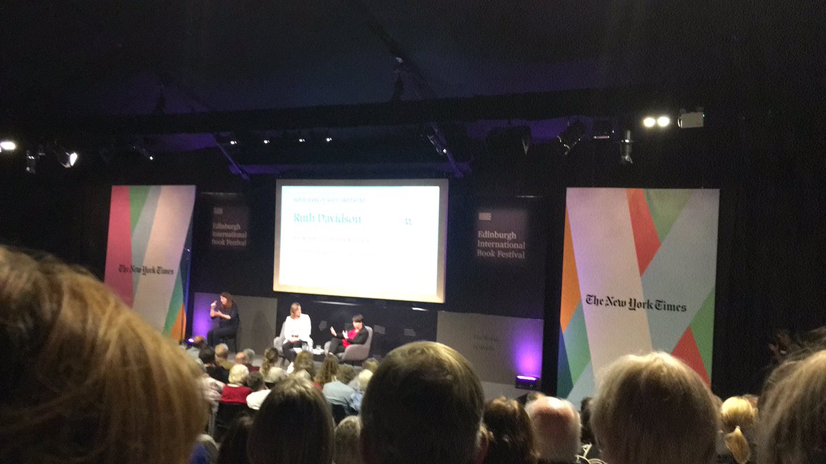 Great evening listening to @RuthDavidsonMSP discussing  inspiring women