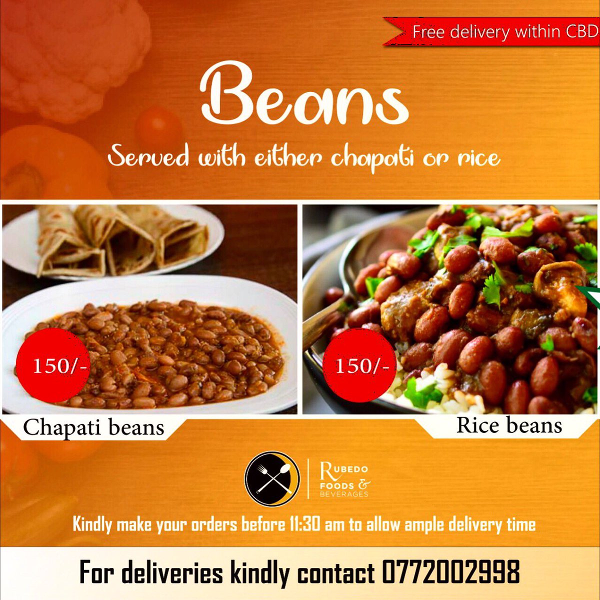rubedofoods's tweet photo. Wednesday special ☺️😋😋
kindly make your orders before 11AM to allow ample delivery time
#rubedo
#rubedogotyou
#Nakuru Menengai 
#joemwangi 
#Ali punjani 
#IkoKazi https://t.co/RzCEbJhnTx