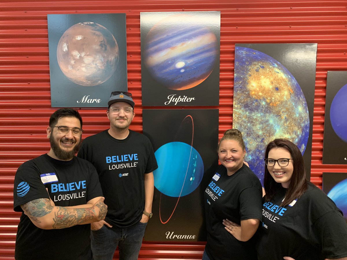 TheRealYulG's tweet photo. I’m so happy to work for a company like @att, and having an amazing team that is engaged and ready to serve our communities! 
#BelieveLouisville
#lifeatatt 
@ATTimpact @ATTPolicyKY @HeartlandStates https://t.co/6hz1SQ4Jk9