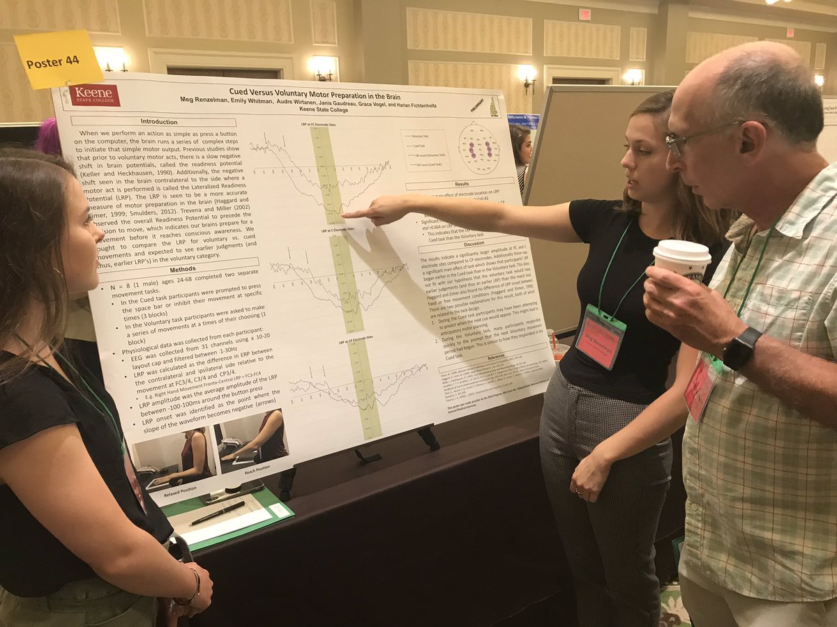 stevefortier86's tweet photo. Dozens of @KeeneState_ students and faculty are attending the annual NH-INBRE annual conference. Today, @GovChrisSununu visited with some of our students during the poster session. More KSC students present tomorrow. https://t.co/GwTPM8dANX