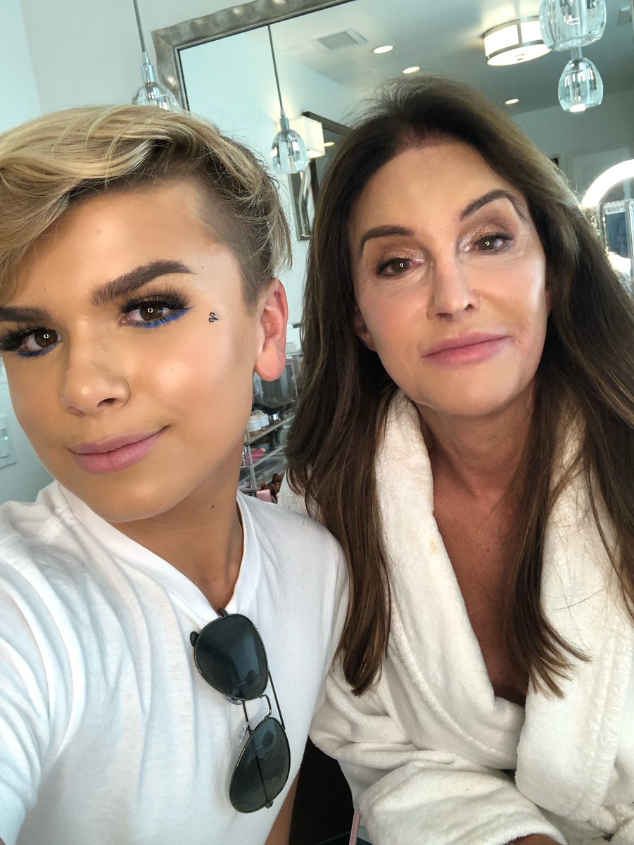 I did <a href="/Caitlyn_Jenner/">Caitlyn Jenner</a> ‘s makeup yesterday using the <a href="/KylieJenner/">Kylie Jenner</a> <a href="/kyliecosmetics/">Kylie Cosmetics</a> birthday collection! she’s beautiful 😍