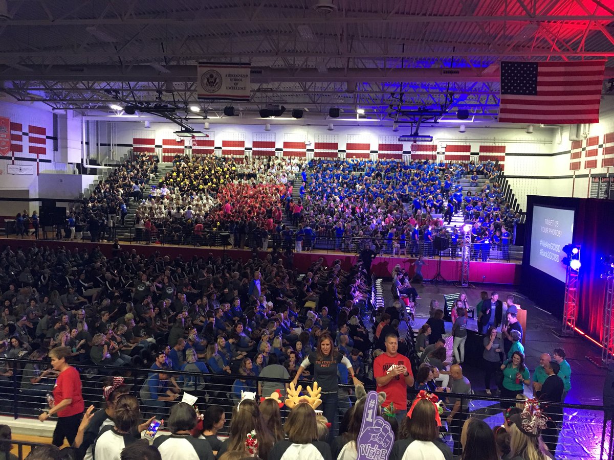 Official start of the school year!!! #chpantherpride #wearegcisd