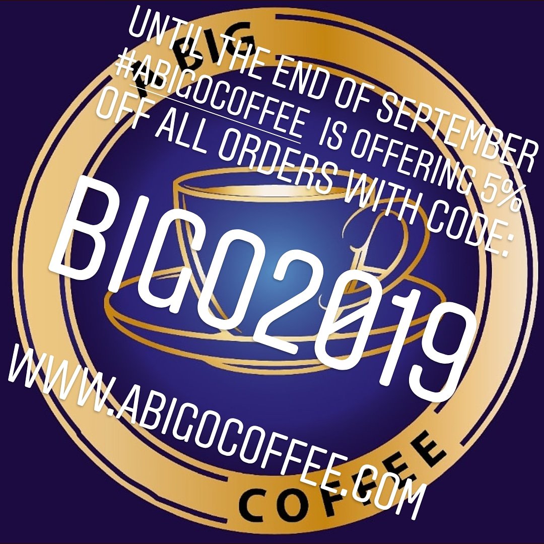 Give our sponsors a follow <a href="/ABigOCoffee/">A_Big_O_Coffee</a> and on Instagram @ a.big.o.coffee.

5% discount off all orders until the end of September. Order now!

abigocoffee.com