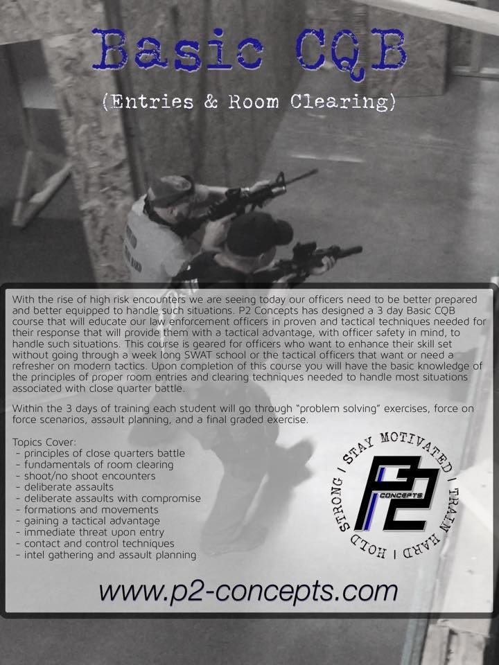 p2_concepts's tweet photo. Training Update - #FirearmsInstructor #BasicCQB #TacticalRifleApplications all added to 2019 calendar, reserve your seat now &amp; pay later https://t.co/Cyq9Rhqy5z #P2Concepts #PoliceTraining #LawEnforcementTraining #InstructorTraining https://t.co/65iaG6TEnK