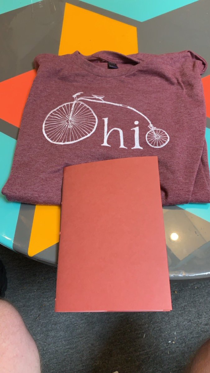 drewleininger1's tweet photo. Successful trip to @blockfortcols working with @alisonrosetees and @TwiggsBindery #bus14 #CollegeinCBUS https://t.co/97j8MgGD2e