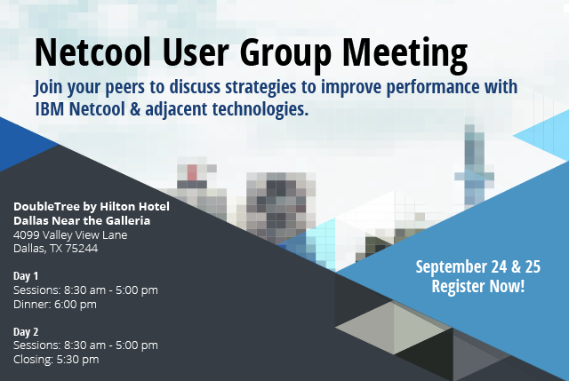 genE_Info's tweet image. Register now for the 2019 North American #Netcool User Group Meeting in Dallas, TX September 24-25 gen-e.com/netcool-user-g…