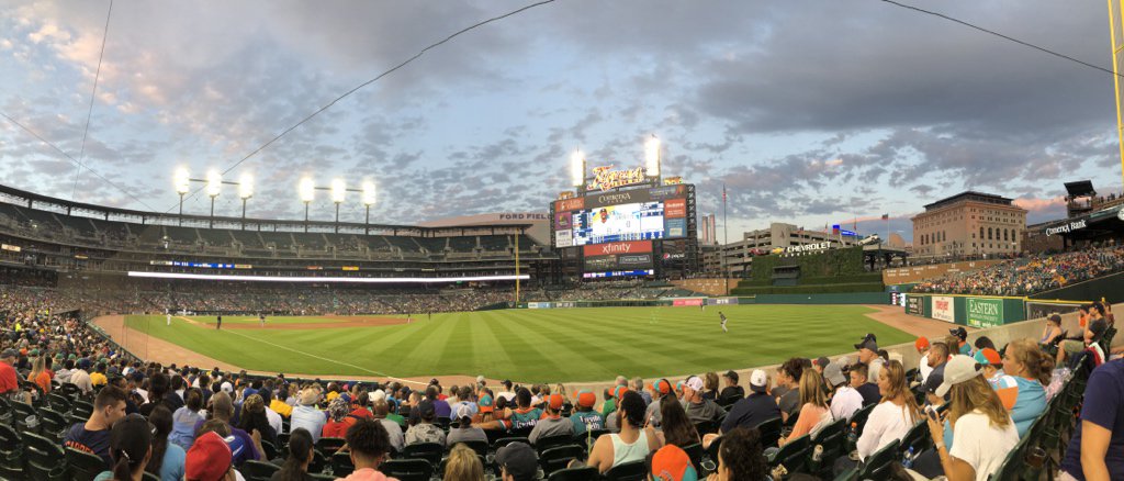 zachnwood's tweet photo. Beautiful Comerica Park #Detroit #DRWFC #Tigers https://t.co/SAIHhFyH9e