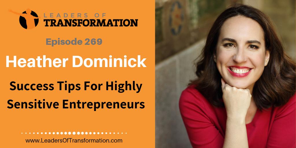 LeadersPodcast's tweet photo. How can Highly Sensitive Entrepreneurs (HSE's) thrive in business? Listen as 7-figure business owner and founder of the HSE movement Heather Dominick explains how: https://t.co/rZ1LZmRotP  @ACIBMs 
#highlysensitiveentrepreneur #entrepreneurship #businessmiracles #podcasts https://t.co/3Xqe2A1TU8