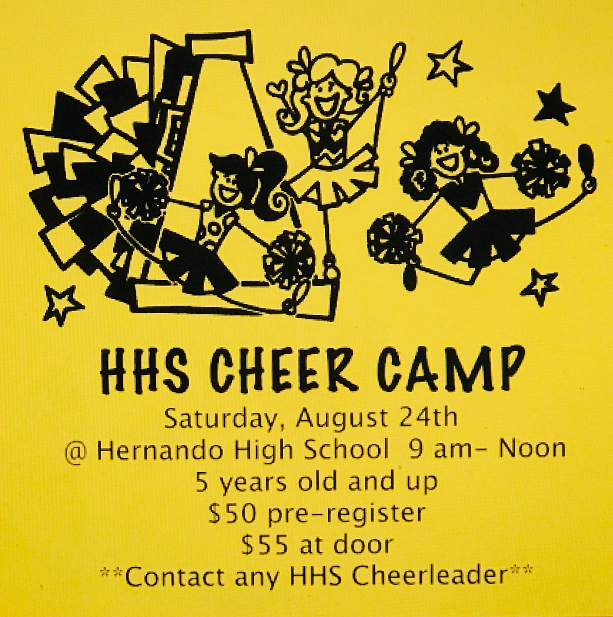 hernando_cheer's tweet photo. Spread the word!!! #TigerCheer #TeamDCS https://t.co/BwgqeO97UU