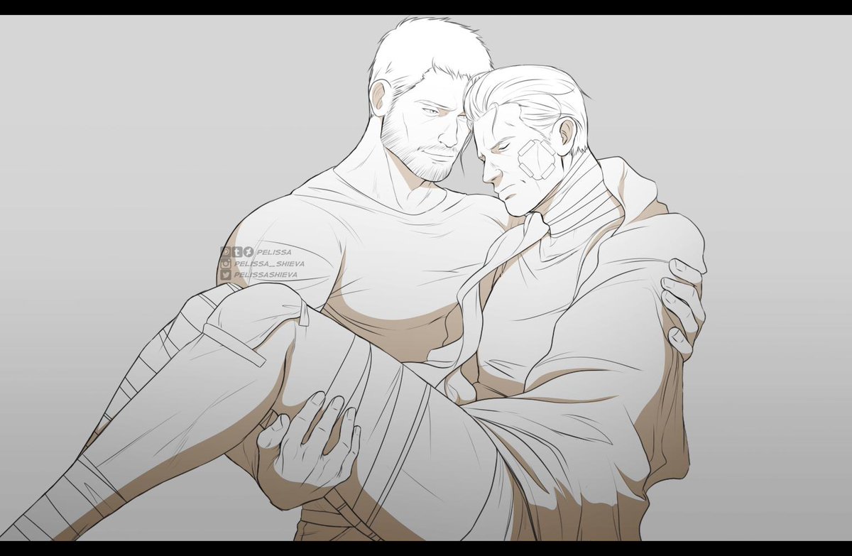 PelissaShieva's tweet photo. Sketch cm for @viruxlent 💜💜💜
#residentevil #albertwesker #chrisredfield #cw #chrisker #biohazard #weschris #weskerfield #pelissa #sketch https://t.co/BHT9HWDrDz