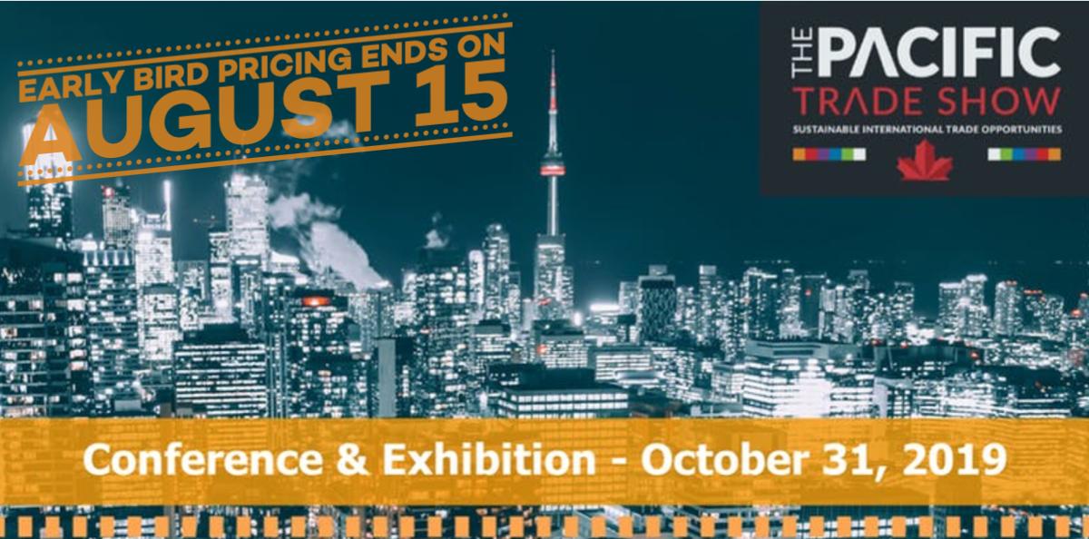 thepacifictrade's tweet photo. Save with Early Bird Special @ Pacific Trade Show Toronto 2019 - https://t.co/xk2QRRvlv7
https://t.co/sSNiztA2H9 https://t.co/Iz9ajBkmh6