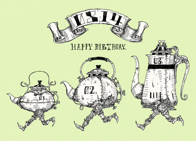 毎日誰かの誕生日。8/14生まれの方、お誕生日おめでとうございます。8月14日生まれの方に届くと嬉しいです。
#誕生日 #8月14日 #happybirthday #ボールペン画 #イラスト #絵 