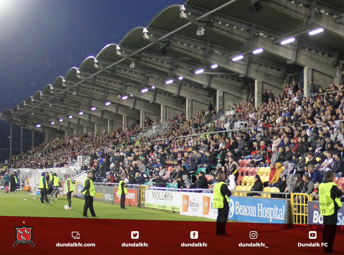 DundalkFC's tweet photo. π Thanks for your amazing support in @tallaghtstadium, Lilywhites. Amazing as always! β€οΈ
#UEL #DUNSLO #DundalkInEurope https://t.co/7tAm3CFtt9