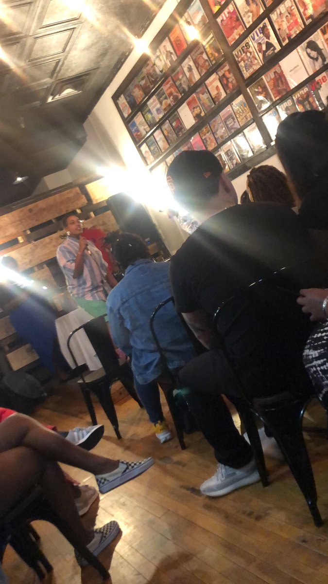 AYEbighead's tweet photo. It’s lit #UnlockingRVA #HipHopKaraoke #UrbanHangSuite #RichmondVa #RVA Urban Hang Suite RVA https://t.co/020ACprqAU